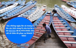 Rộ tin chủ đò ở chùa Hương mang thuyền đi hỗ trợ lũ lụt về bị cắt suất chở khách: Chính quyền lên tiếng