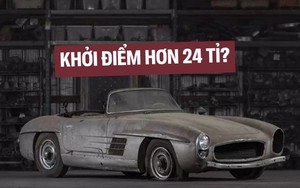 Chiếc Mercedes 300SL cổ như sắt vụn vẫn bán giá hơn 24 tỉ đồng nhờ chi tiết cực hiếm này, ở Việt Nam cũng có đại gia sở hữu một chiếc