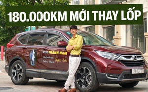 ‘Bào’ Honda CR-V gần 440.000km, chủ xe tại Thái Bình khẳng định: ‘Chưa một lần bổ máy, đi vẫn tiết kiệm 6,5 lít/100km’