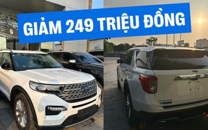 Muốn mua Ford Explorer 'giá rẻ' thì đây là một lựa chọn: Giá giảm 249 triệu, thực tế còn 1,85 tỷ, đã đổi động cơ, thêm bảo hành