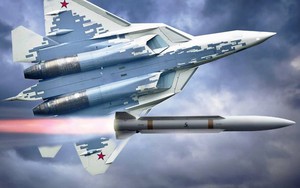 Su-57 bí mật tiếp cận và bắn hạ tiêm kích F-16 bằng tên lửa R-37M?