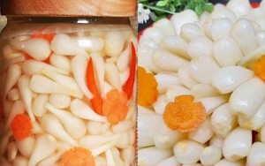 Cách làm củ kiệu chua ngọt đơn giản