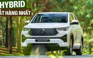 Innova Cross có doanh số khủng nhất, CR-V bán vượt Corolla Cross và những mẫu khác lọt top xe hybrid đắt khách tại Việt Nam năm 2024