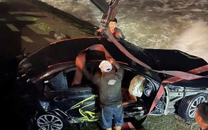 Pháp lý vụ lái ô tô Mercedes rơi xuống biển ở Nha Trang