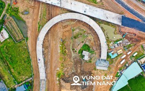 Toàn cảnh công trường đại dự án hơn 75.000 tỷ qua Long An: Hàng trăm công nhân làm việc ngày đêm, dự kiến hoàn thành trong năm nay