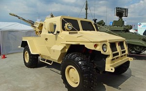 Xe bọc thép SAMUM với pháo 23 mm trở thành 'sát thủ' máy bay không người lái
