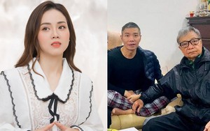 Vợ NSND Công Lý xúc động đăng status về bố chồng