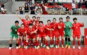 ĐT Futsal nữ Việt Nam tranh vé World Cup với 3 đội bóng Đông Nam Á