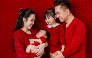 MC Hạnh Phúc viết tâm thư cho quý tử mới chào đời, không quên cảm ơn vợ