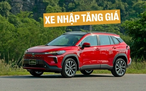 Xe Toyota nhập khẩu tăng giá: Alphard tăng tới 149 triệu, Innova Cross không còn rẻ hơn Custin, Corolla Cross sơn đỏ thành màu đặc biệt