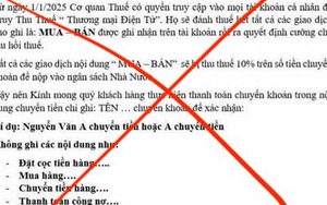 Thực hư thông báo "thu thuế thương mại điện tử 10%" đang lan truyền trên mạng xã hội