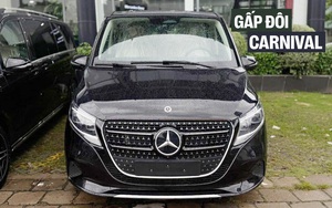 Ảnh thực tế Mercedes-Benz V-Class 2025 gần 3,4 tỷ đồng tại đại lý: Đắt bằng 2 chiếc Carnival cao cấp, đổi lại nhiều trang bị xịn từ tiêu chuẩn