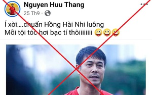 Cựu HLV tuyển Việt Nam bị kẻ lạ mặt giả mạo, dính phải scandal xôn xao mạng xã hội