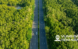 Thay bạn đi xem công trường đại lộ rộng 120 m, dài 8 km ở siêu dự án lấn biển lớn nhất Việt Nam của Vinhomes