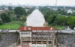 Cận cảnh vị trí chuẩn bị xây trạm bơm tiêu úng hơn 4.200 tỷ đồng lớn nhất Hà Nội