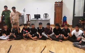 Nhóm thanh thiếu niên “báo đời”, tụ tập để đi chém người