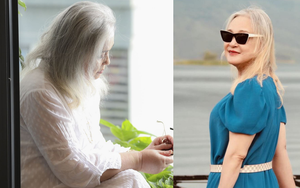 Tình hình nữ NSND là "mỹ nhân đẹp nhất thập kỷ" bị ung thư: Sống lạc quan, tươi trẻ dù tóc bạc trắng