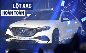 Mercedes-Benz E-Class 2025 ra mắt Việt Nam: Giá từ 2,449 tỷ đồng, thiết kế lột xác, màn hình khủng tràn táp-lô, có ADAS đáp trả 5 Series