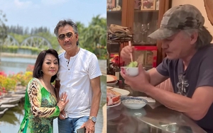 Chồng Hương Lan 80 tuổi leo mái nhà, lái xe phân khối lớn, bị nói đào hoa khiến vợ khổ