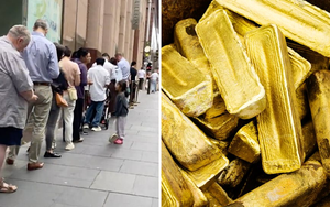 Không chỉ người Việt Nam, người dân của quốc gia này cũng đang xếp hàng dài chờ mua vàng