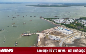 Toàn cảnh siêu dự án lấn biển Cần Giờ sau gần nửa năm khởi công