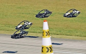 Cuộc đua 'Công thức 1’ trên không đầu tiên biến viễn tưởng thành hiện thực