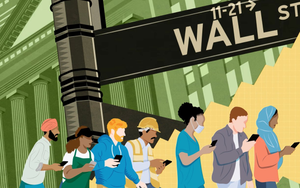 Người thu nhập thấp ở Mỹ đổ xô đi chơi chứng khoán