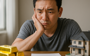 Vàng liên tục tăng giá, người đàn ông sốt ruột vì vay 10 cây vàng để đầu tư bất động sản: 'Đất thì chưa bán được mà vàng đã tăng hơn gấp đôi'