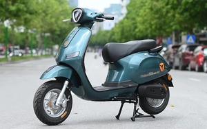 Xe máy điện giá chỉ 16,5 triệu, có smartkey chống trộm, pin chạy 80 km