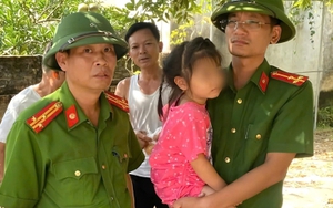 Giải cứu an toàn bé gái 4 tuổi bị bố đẻ treo lên trần nhà ở Bắc Ninh