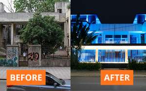 Ảnh/ CLIP: Diện mạo mới không nhận ra của ngôi “nhà ma” số 300 Kim Mã (Hà Nội)