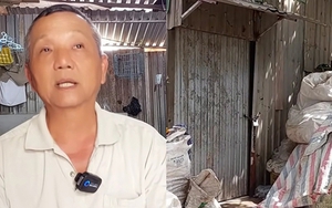 Nam nghệ sĩ sống trong lều lợp tôn, xung quanh rác thải, ăn nhờ đàn em: "Tôi khổ quá"