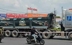 Hai cô gái tử vong dưới bánh xe ben đầu kéo ở TPHCM