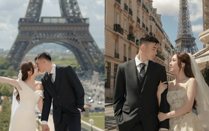 Thủ môn U23 Việt Nam khoe bộ ảnh cưới giữa trời Âu với bạn gái thạc sĩ