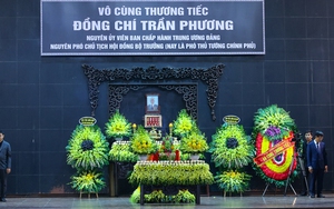 Lễ tang cấp Nhà nước nguyên Phó Chủ tịch Hội đồng Bộ trưởng Trần Phương