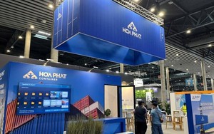 Hòa Phát mang container “Made in Vietnam” đến Triển lãm thế giới, ký hợp đồng với đối tác Mỹ và châu Âu ngay tại sự kiện