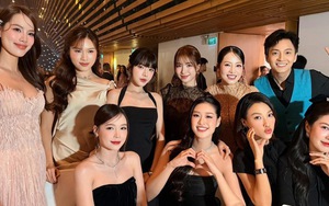 Nửa showbiz đến chúc phúc Chế Nguyễn Quỳnh Châu: Hoà Minzy nổi bần bật trong váy xuyên thấu, Ngô Kiến Huy - Khổng Tú Quỳnh đụng mặt