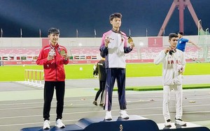 VĐV Bùi Tuấn Tú giành tấm HCB duy nhất cho đội điền kinh tại Đại hội thể thao trẻ châu Á 2025