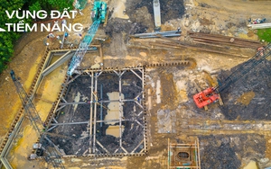 Thay bạn đi xem công trường xây nút giao 2.400 tỷ vượt qua đại lộ rộng nhất Việt Nam