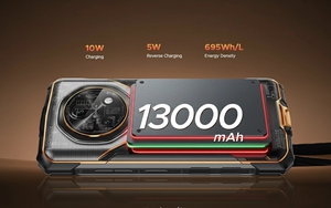 Ra mắt điện thoại siêu bền pin 13.000mAh, cấu hình cơ bản nhưng vỏ chống rơi vỡ, giá chưa đến 6 triệu