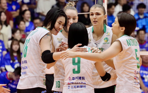 Trần Thị Thanh Thúy tỏa sáng tại giải bóng chuyền Nhật Bản