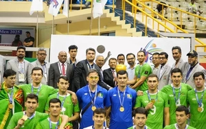 Turkmenistan vươn lên đỉnh cao của bóng chuyền nam Trung Á