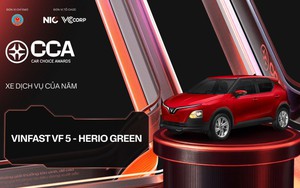 VinFast VF 5 - Herio Green áp đảo đối thủ để trở thành ‘Xe Dịch vụ của năm’