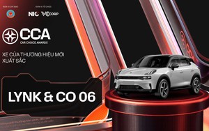 Đánh bại loạt ứng viên nặng ký, Lynk & Co 06 bứt phá giành giải 'Xe của thương hiệu mới xuất sắc'