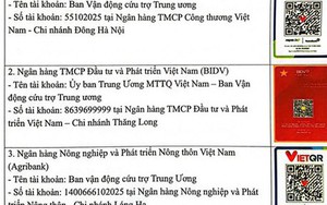 Danh sách tài khoản VietinBank, Vietcombank, BIDV, Agribank tiếp nhận ủng hộ khắc phục thiệt hại bão Bualoi, dành cho người đồng ý/không đồng ý sao kê công khai