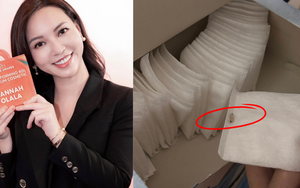 Toàn cảnh vụ bông tẩy trang có dòi mua trên livestream Hannah Olala