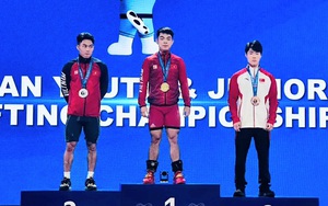 Dương Tuấn Kiệt giành HCV hạng cân 60kg nam tại Giải vô địch cử tạ CLB quốc gia 2025