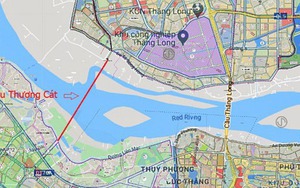 Chưa đầy 1 tuần nữa, "siêu cầu'' hơn 7.300 tỷ bắc qua sông Hồng, rộng 8 làn xe, cách cầu Thăng Long chỉ 6km sẽ được khởi công