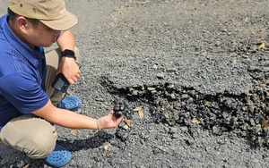 Đường vừa làm đã hỏng, địa phương không nhận bàn giao: Nhà thầu lên tiếng