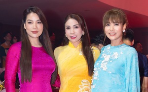 Lý Hương cùng hơn 200 nghệ sĩ diện áo dài dâng hương trong ngày giỗ Tổ ngành sân khấu